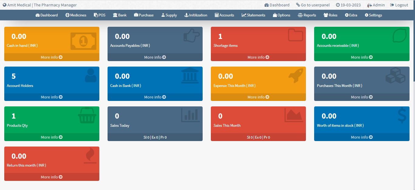 The Pharmacy Manager Software | AJANNAT INFOTECH PVT LTD.